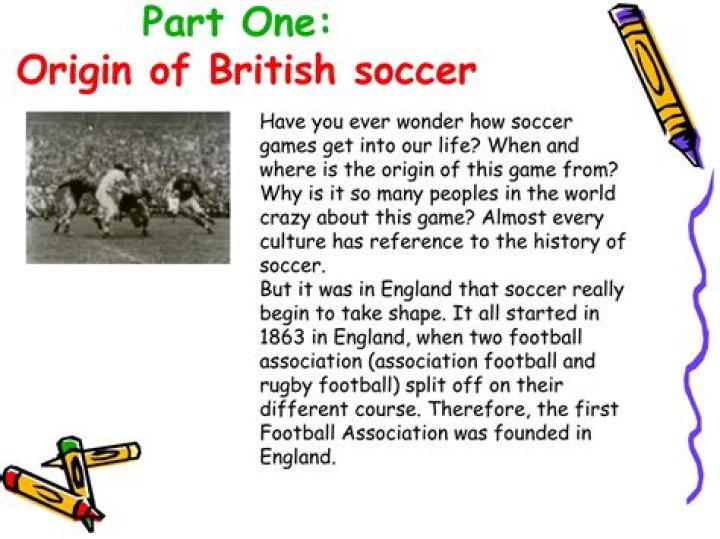 Did football originate in England?