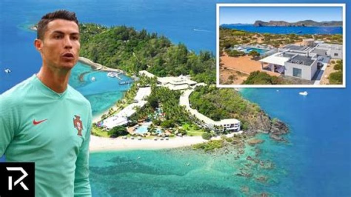 Does Ronaldo own a private island?