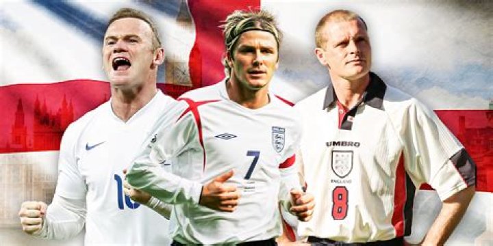 How many English football players were born in England?