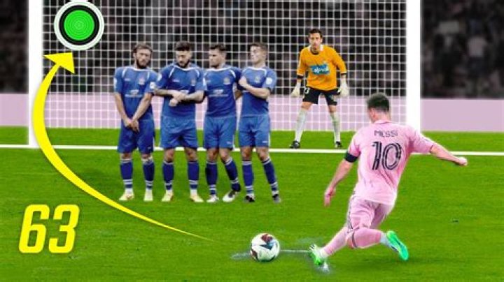 How many free-kick did Beckham score?