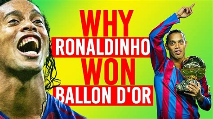 How much Ballon d'Or does Ronaldinho have?