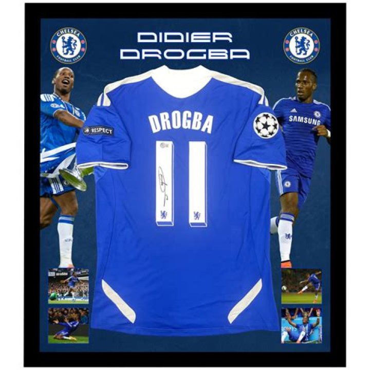 How old was Didier Drogba when he signed for Chelsea?