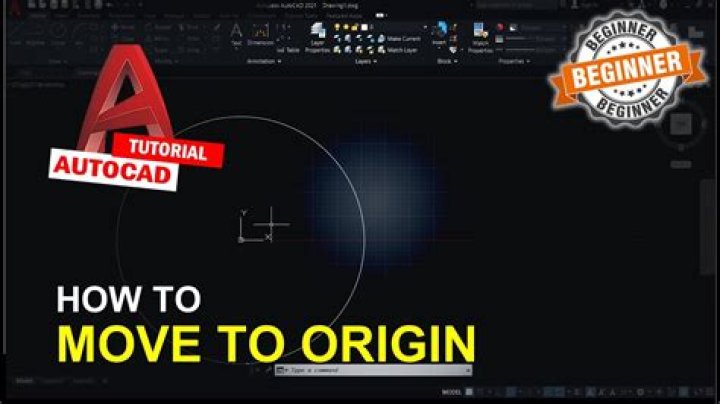 Mastering The Art Of Moving Your Drawing To The Origin In AutoCAD