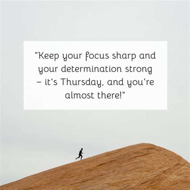 Thursday Inspirational Quotes For Work