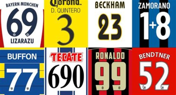 What do soccer jersey numbers mean?