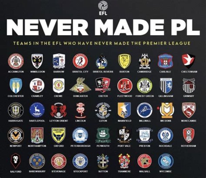 What football teams have never been relegated?