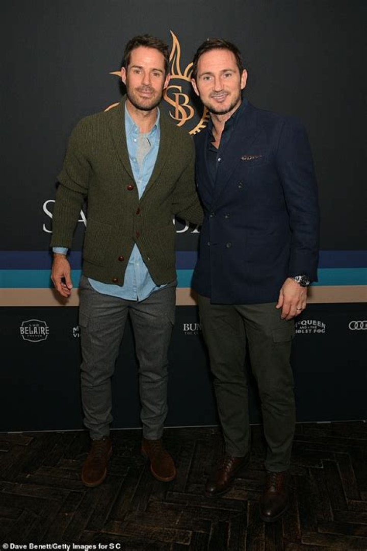 What is the connection between Jamie Redknapp and Frank Lampard?