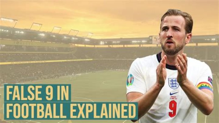 What is the false 9 formation?