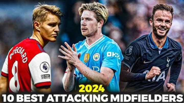 What number is attacking midfielder?