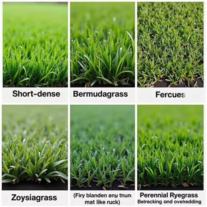What type of grass do professional soccer fields use?