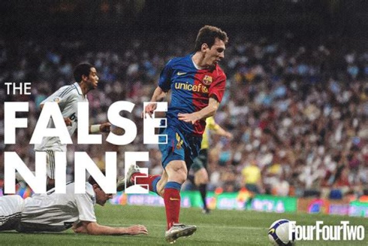 What's a false nine in soccer?