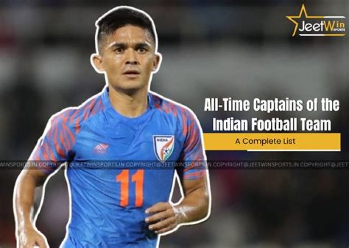 Who is captain of Indian football team?