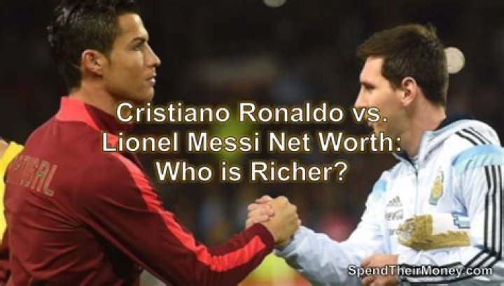 Who is rich Ronaldo or Messi?