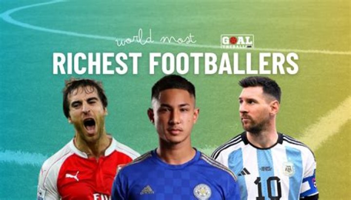 Who is the 5th richest footballer in the world?