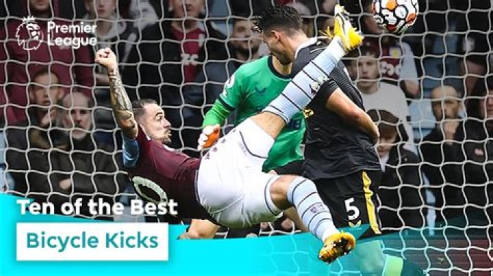 Who is the best bicycle kick in football?