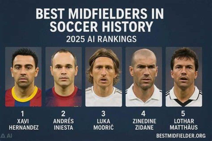 Who is the best midfielder of all time?