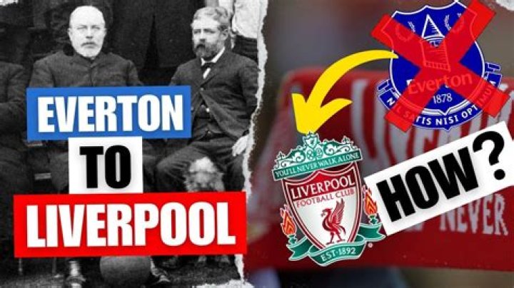 Why did Everton split Liverpool?