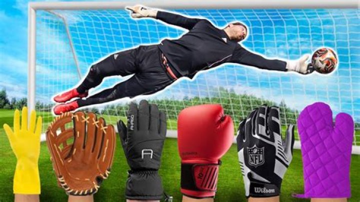 Why do goalkeepers spit in their gloves?