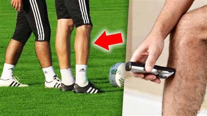 Why do soccer players shave their legs?
