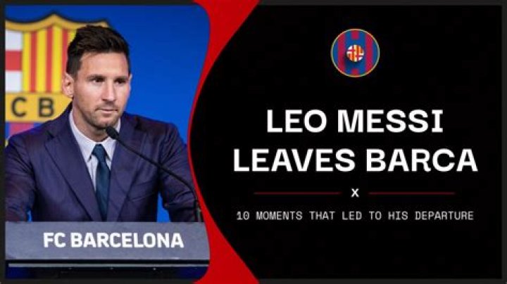 Would Messi leave barca?